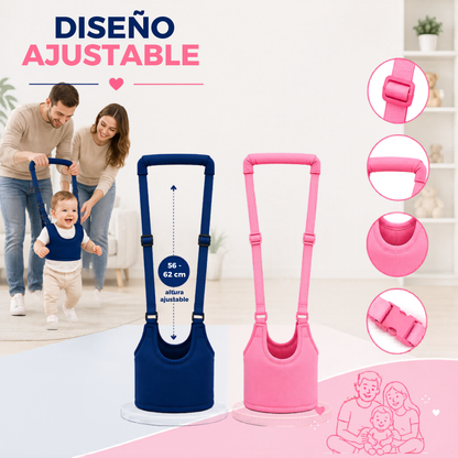 🚼 Arnés Caminador Ergonómico: Primeros Pasos sin Dolor de Espalda