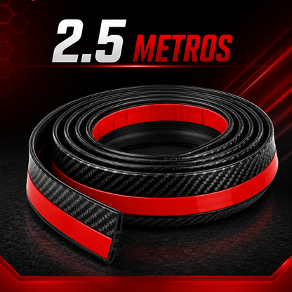 🚗 Cinta Bumper de Fibra de Carbono