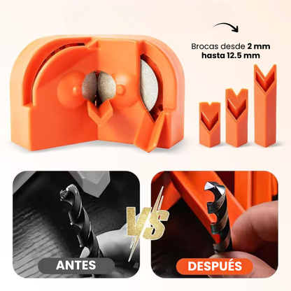 AFILADOR DE BROCAS MULTIFUNCIONAL: Restauración de filo y precisión industrial⚙️🧰