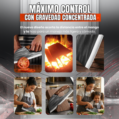 🔪 Cuchillo multifuncional pro: corte sin esfuerzo