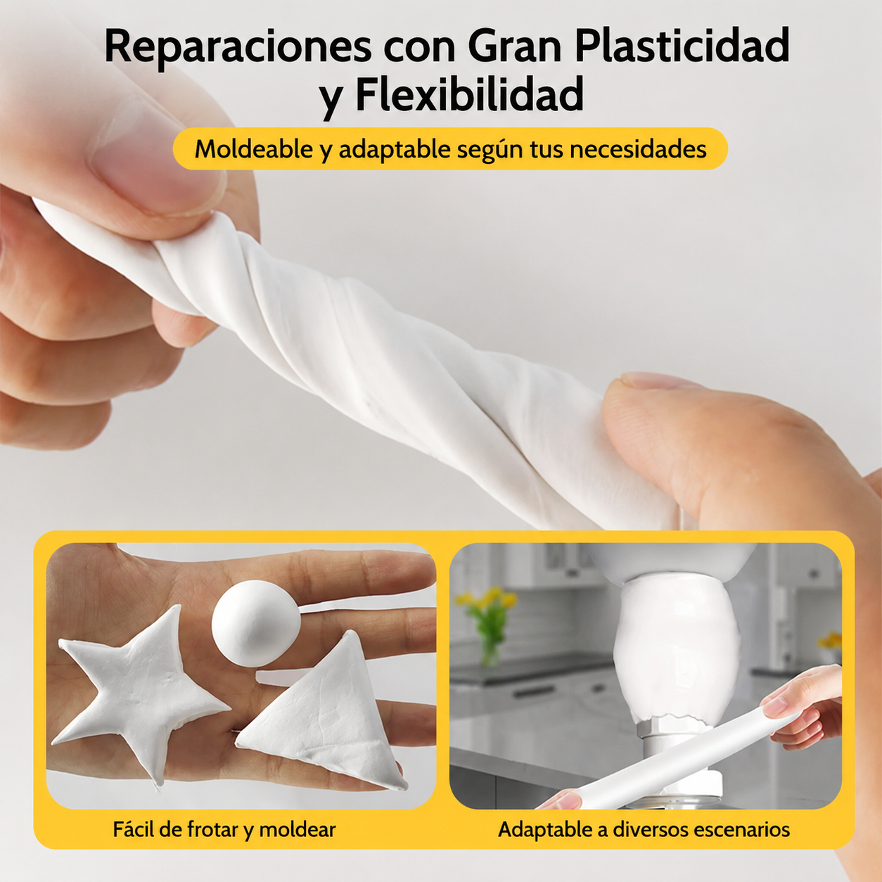 Adhesivo de Masilla de Hierro (Paquete x2)🧰