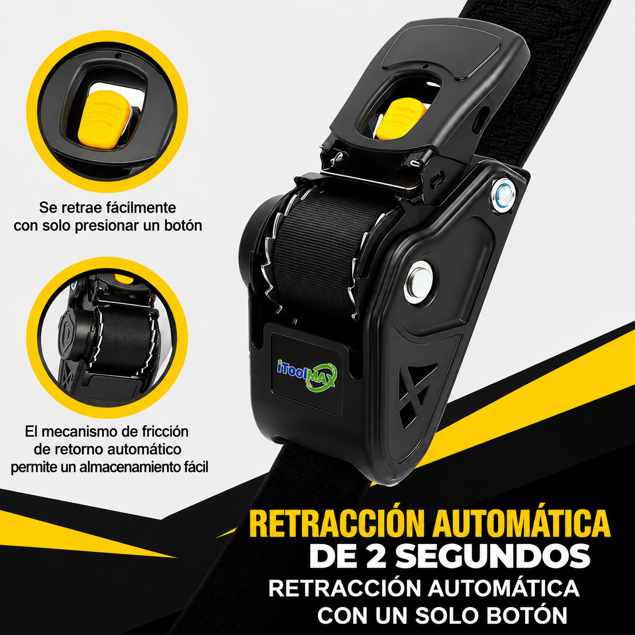 Correas Autorretráctiles para Carga⚖️🛻