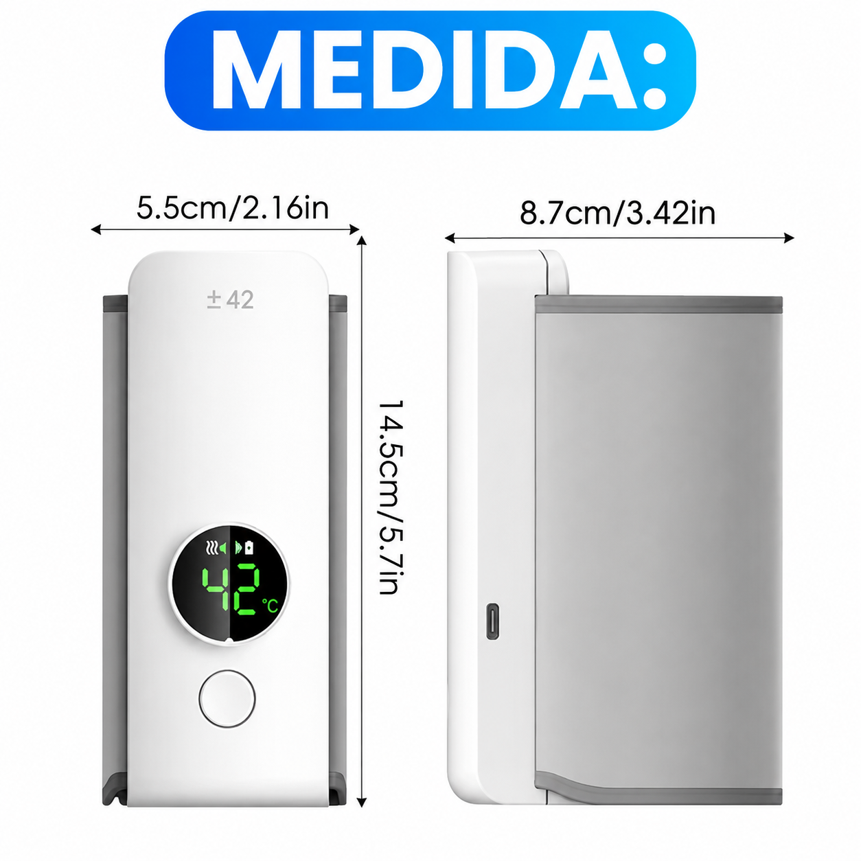 Calentador de Biberones Portátil Inalámbrico USB (8000 mAh) 👶✨