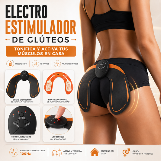Electroestimulador Muscular de Glúteos Recargable⚡✨