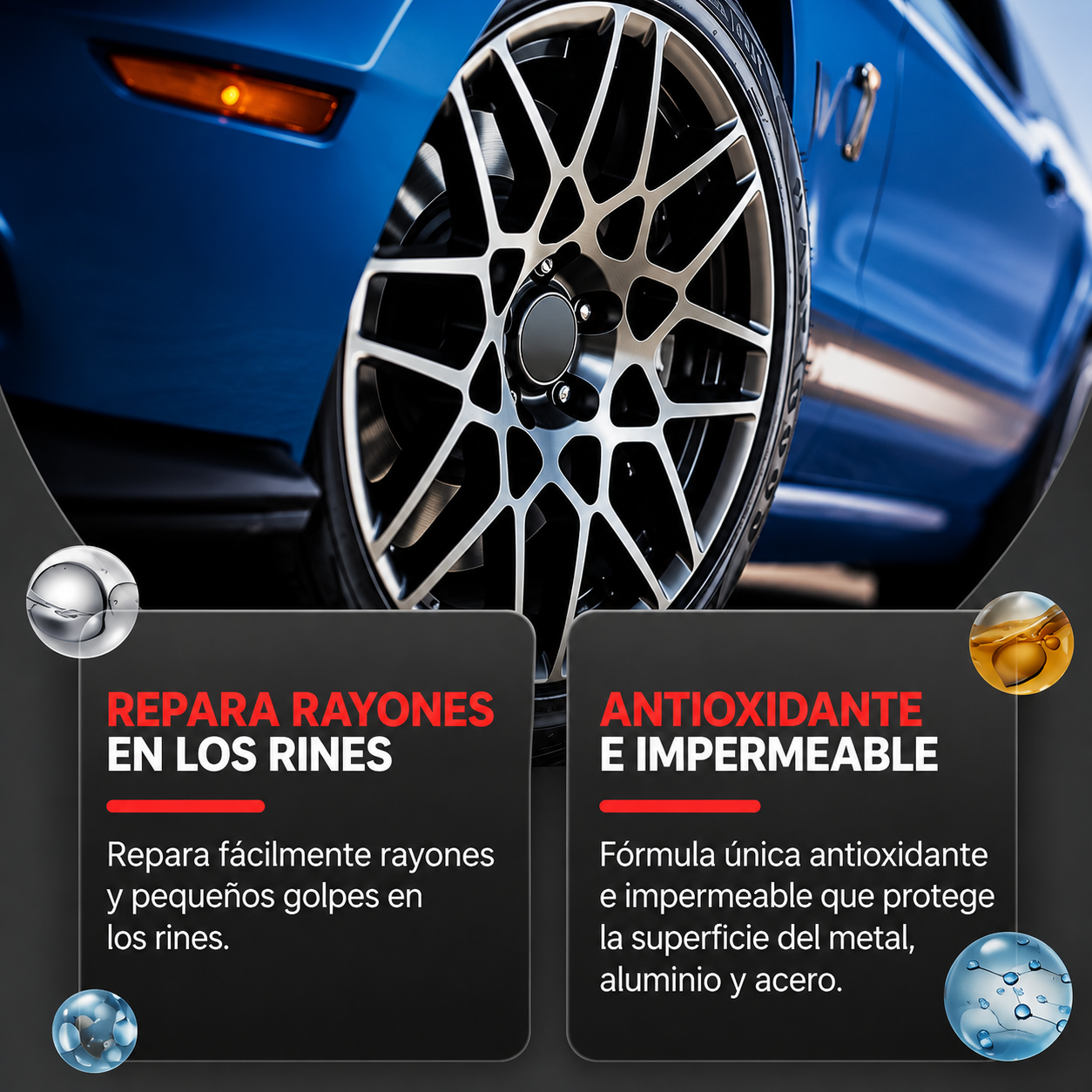 Lápiz Reparador de Arañazos para Rines y Ruedas (Oferta x3)✏️🚗