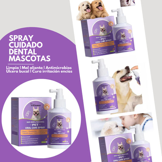 SPRAY CUIDADO DENTAL MASCOTAS