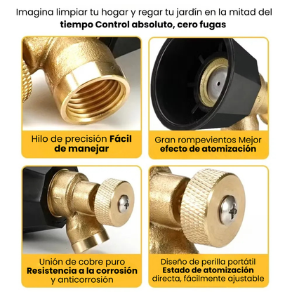 AquaMist™ Boquilla atomizadora con núcleo de cobre completo🚿💧PAGA 1 LLEVA 3