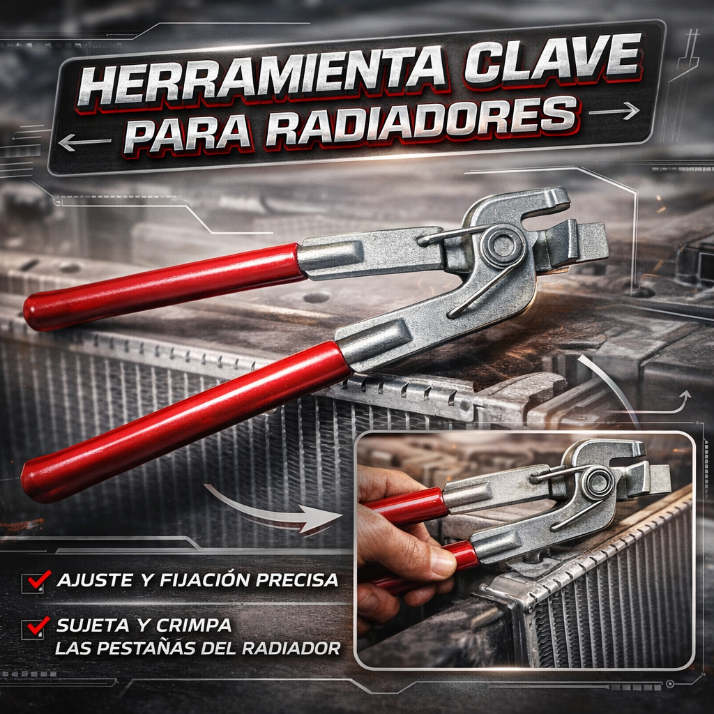 🧰ALICATE PARA DEPÓSITO DE RADIADOR: Reparación profesional