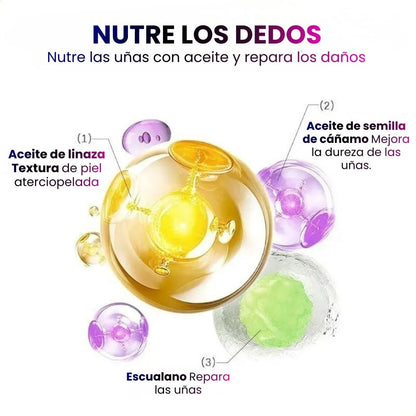 BOLÍGRAFO DE ACEITE PARA CUTÍCULAS: empujador de cerámica y fórmula nutritiva💅🏻