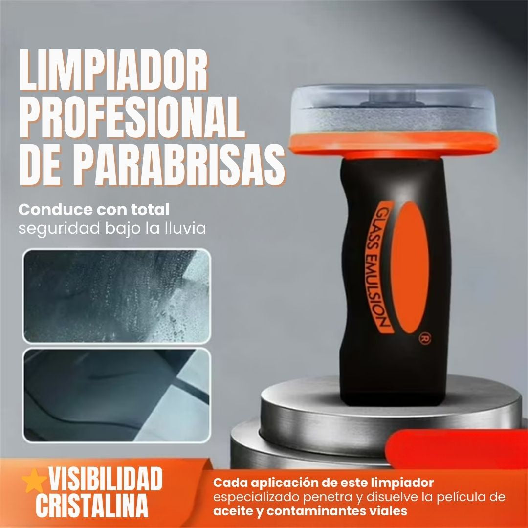🫧LIMPIADOR PROFESIONAL DE PARABRISAS: Eliminación de manchas y máxima visibilidad