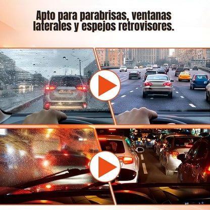 🫧LIMPIADOR PROFESIONAL DE PARABRISAS: Eliminación de manchas y máxima visibilidad