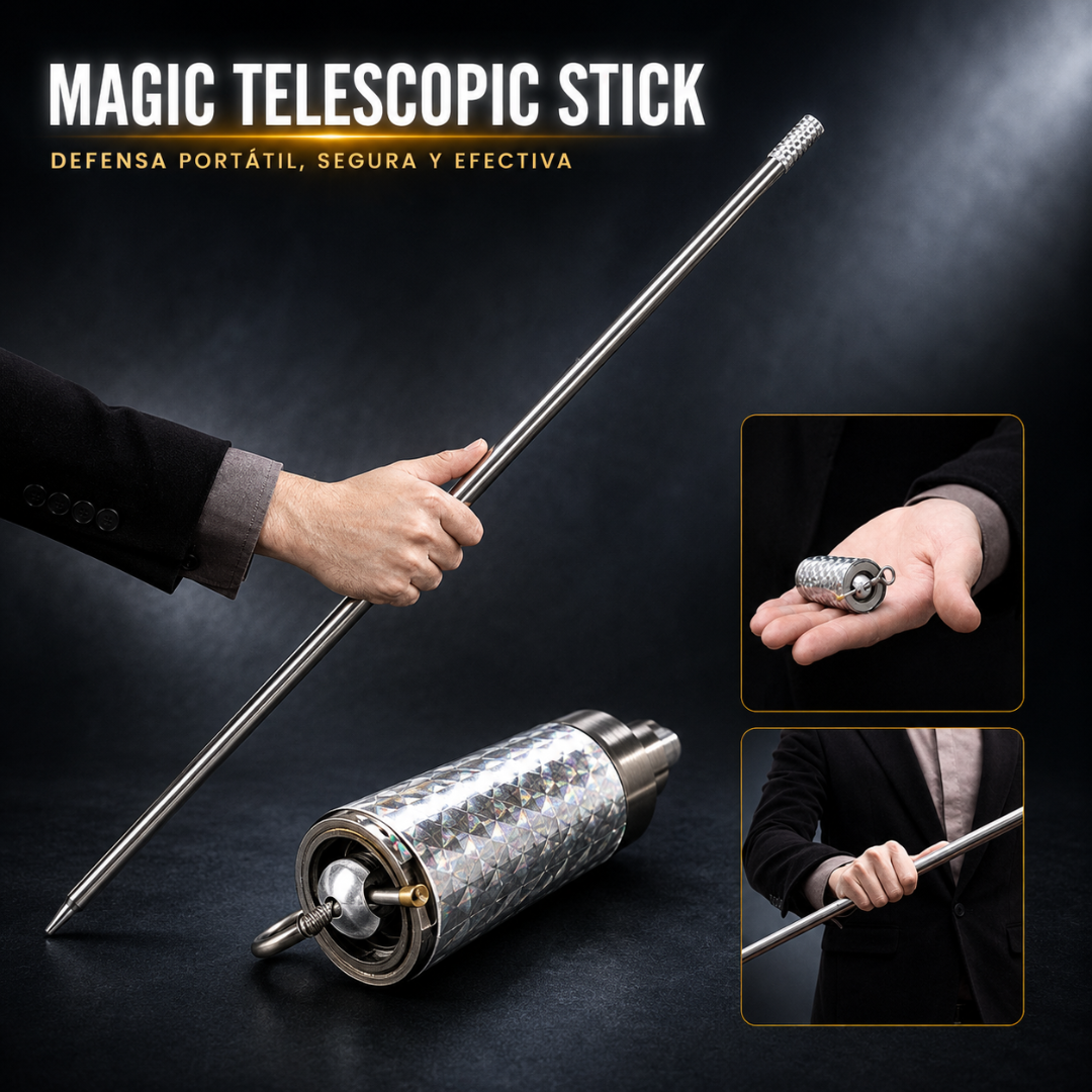 🛡️ Bastón de Defensa Telescópico DefenseStick