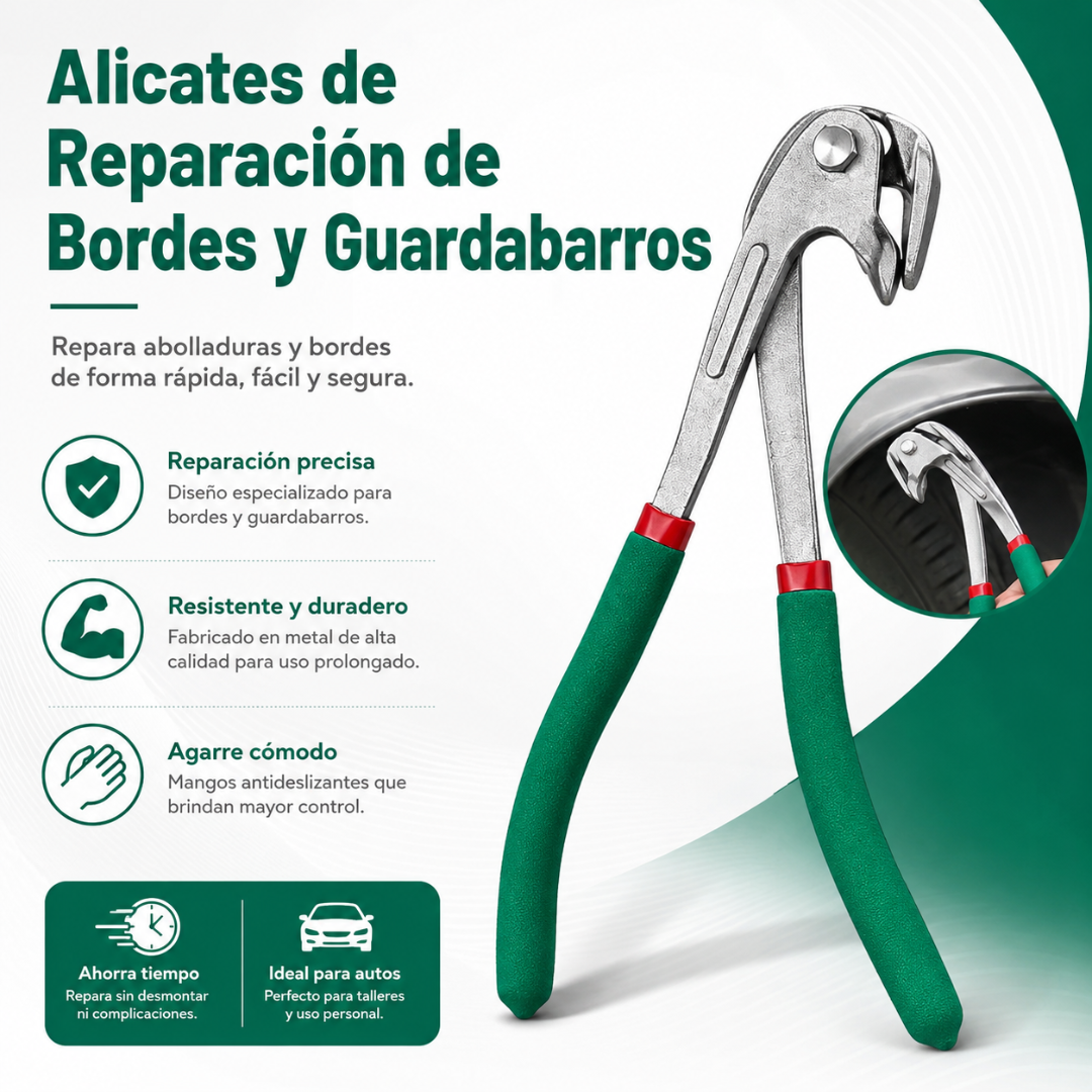Herramienta de Reparación para Bordes y Guardabarros🧰