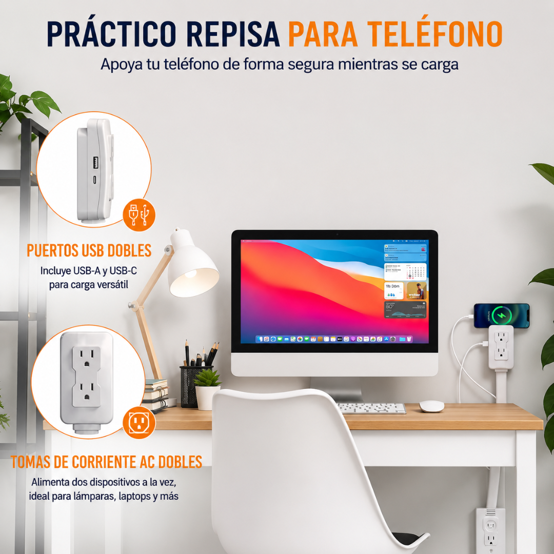 ⚡ Extensor de Toma Corriente MultiPlug