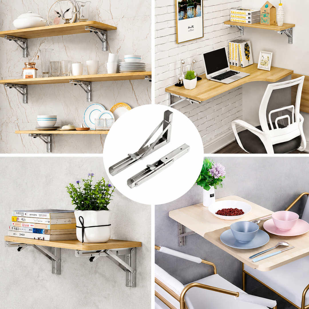 🔩 Bisagras Plegables Inteligentes FlexiHinge x2