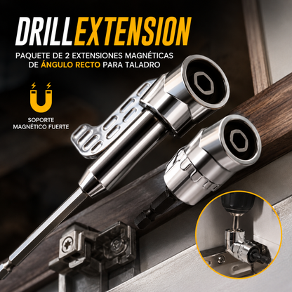 📐 Adaptadores de Ángulo Recto DrillExtension x2