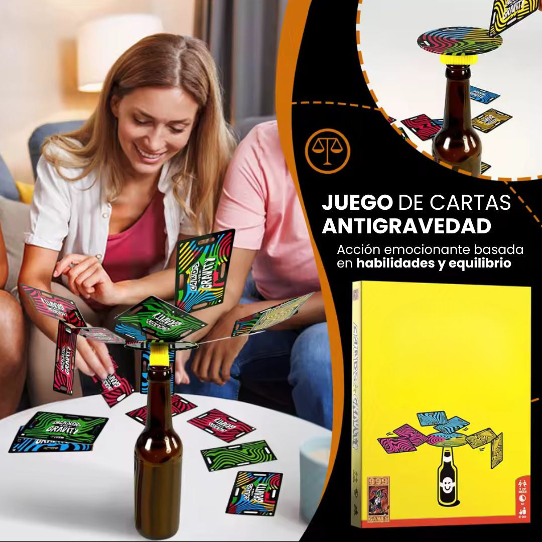 ♠️♥️JUEGO DE CARTAS ANTIGRAVEDAD