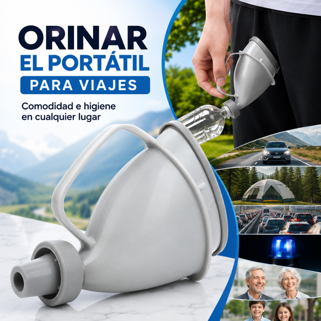 🚗 Urinario Portátil Extensible FlexiPee™