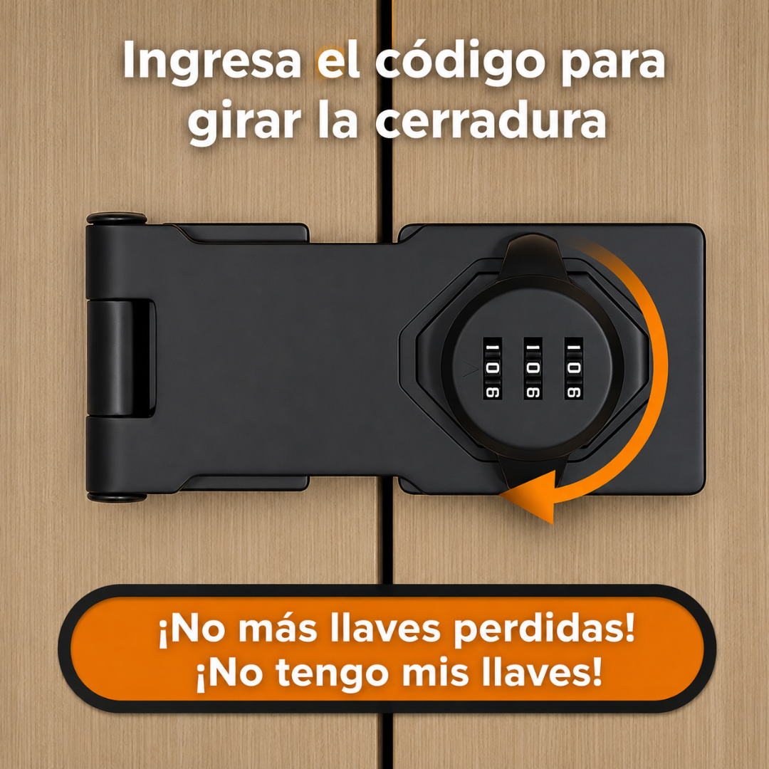 🔐 Cerradura Mecánica Inteligente GlideHold® SmartLock