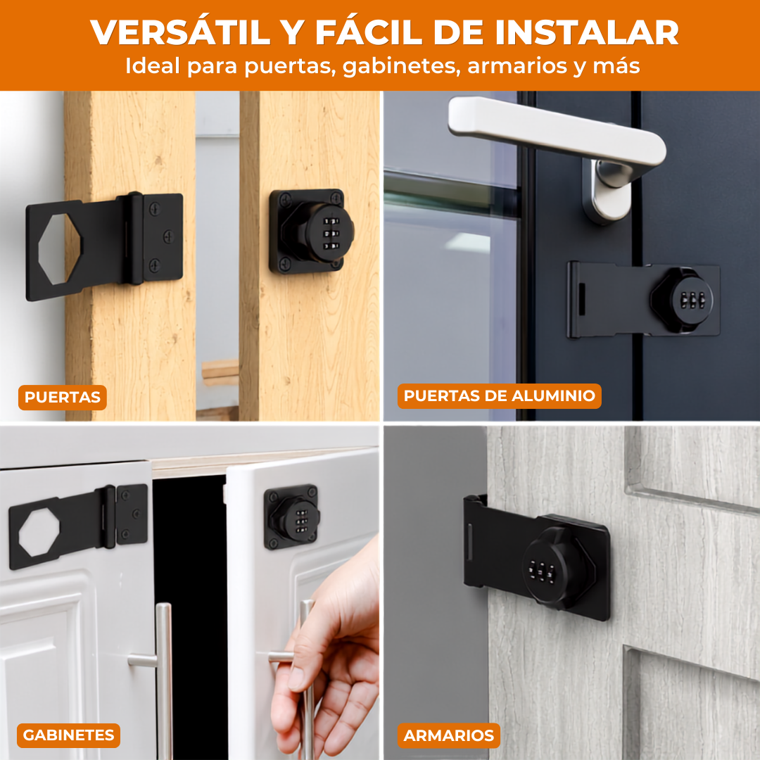🔐 Cerradura Mecánica Inteligente GlideHold® SmartLock