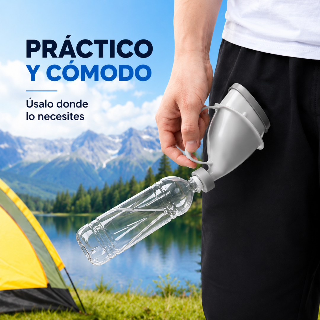 🚗 Urinario Portátil Extensible FlexiPee™