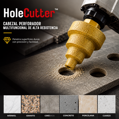 💎 Broca de Diamante Escalonada HoleCutter™