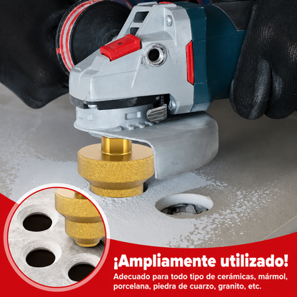 💎 Broca de Diamante Escalonada HoleCutter™