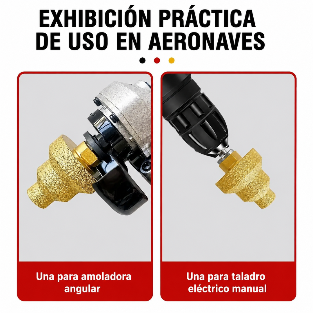 💎 Broca de Diamante Escalonada HoleCutter™