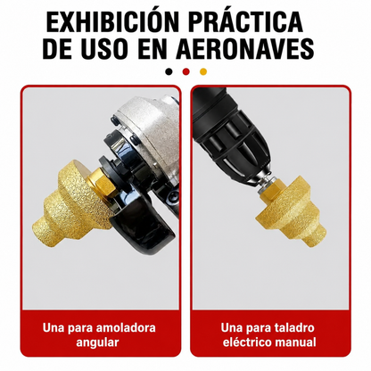 💎 Broca de Diamante Escalonada HoleCutter™