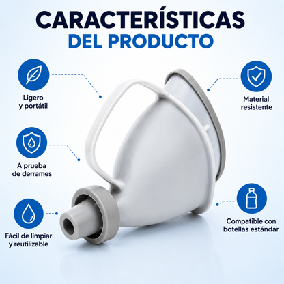 🚗 Urinario Portátil Extensible FlexiPee™