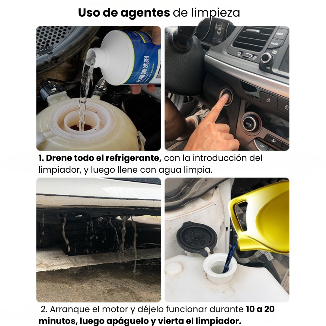 RadiaMax™ Limpiador de Radiadores y Sistemas de Refrigeración🧰🚘