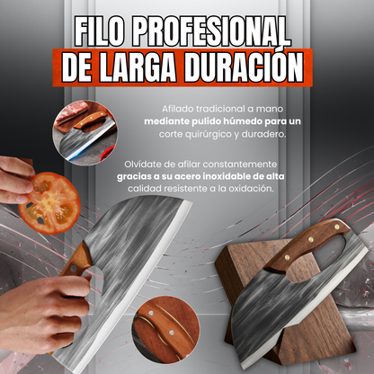 🔪 Cuchillo multifuncional pro: corte sin esfuerzo