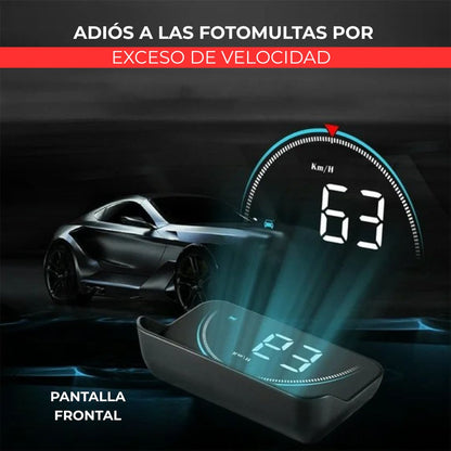🛡️ PANTALLA FRONTAL CON VELOCIMETRO