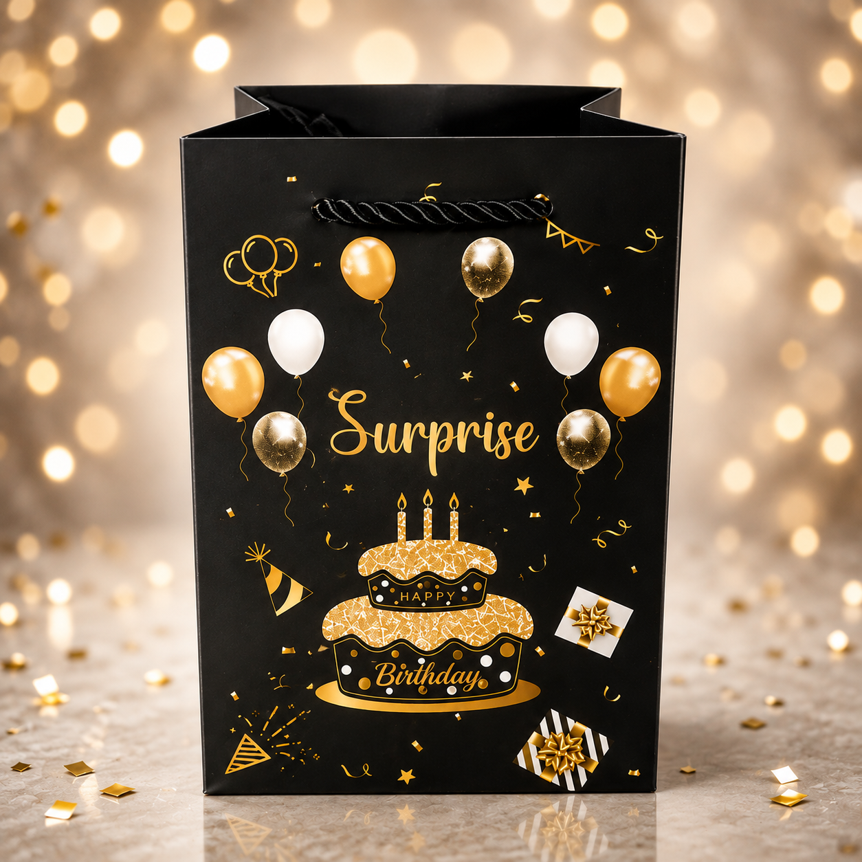 Caja de Regalo Sorpresa Explosiva 10 capas de rebote, faja y bolso de regalo 💥✨
