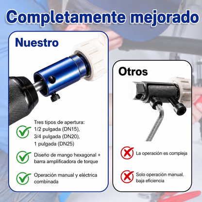 🔧Extractor de Roscas, Válvulas y Tubos Rotos para Plomería 🛠️✨