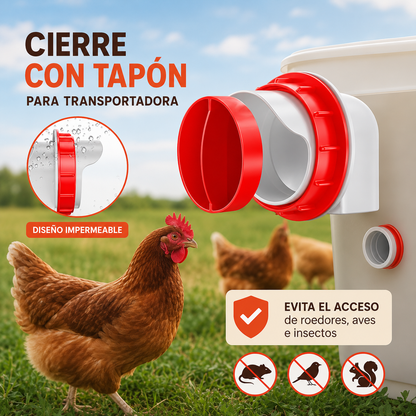 Kit x4 Comederos Automáticos para Aves 🪣
