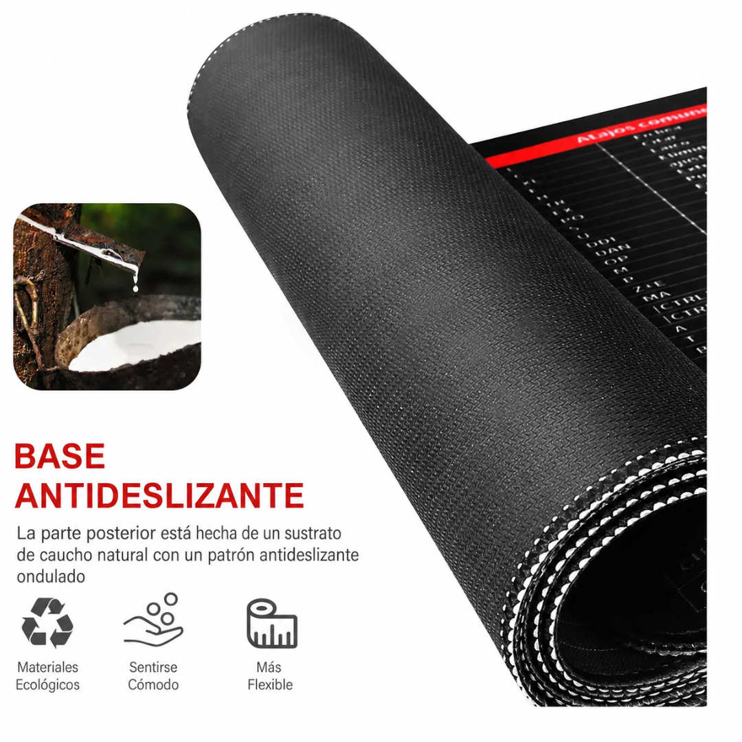 Desk Pad Pro | Alfombrilla Protectora de Alta Densidad (30x80 cm)⌨️🧑🏻‍💻