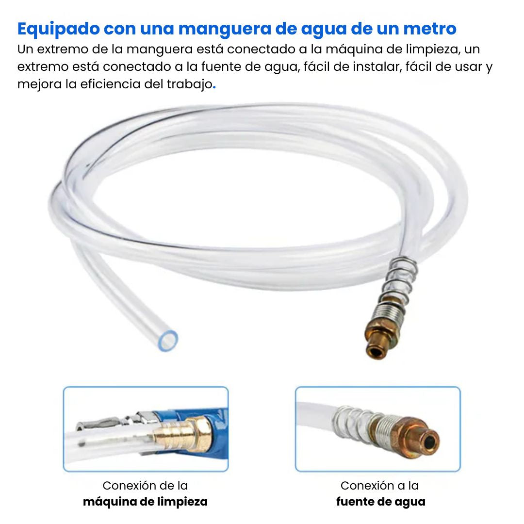 🏎️ Pistola de Limpieza Dual Agua/Aire (Motor y Taller)