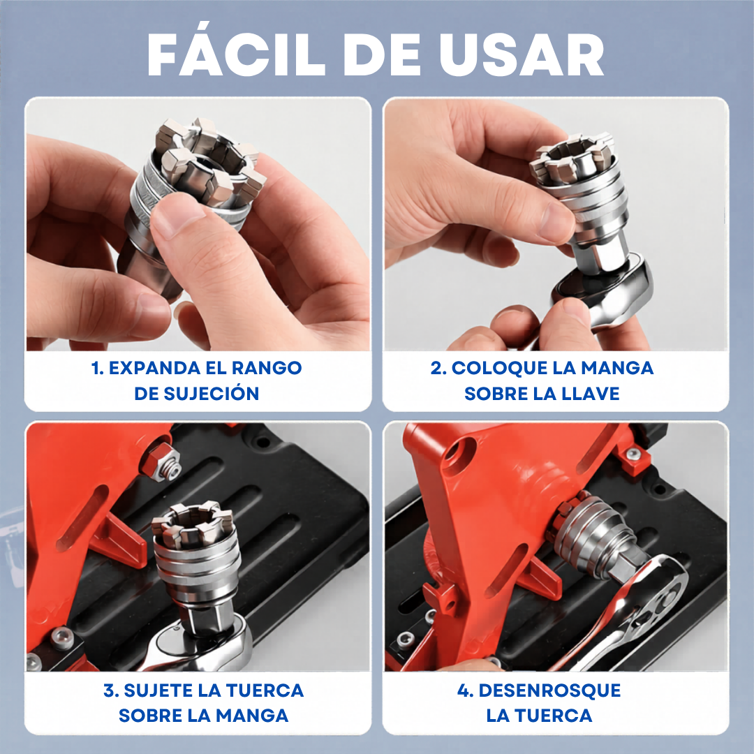 Adaptador de Carraca Universal Pro: Llave Hexagonal para Taladro Eléctrico🧰🔧
