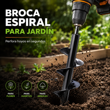 🌱 Broca de Excavación Helicoidal YardAuger™