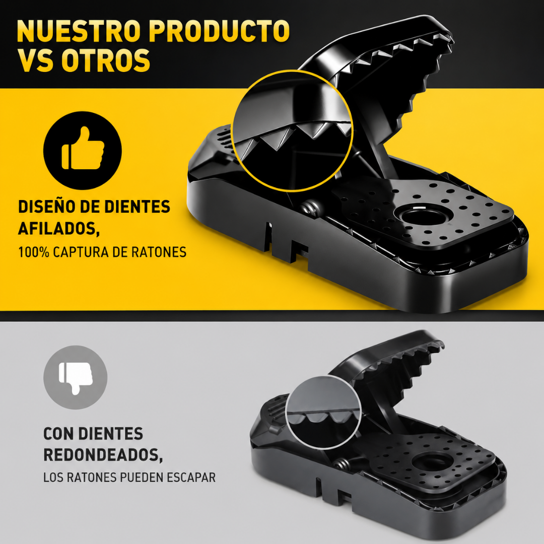 🐀Trampa para Ratas de Máxima Potencia