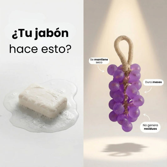 🍇 Jabón de Uva de Cristal: Aromaterapia y Diseño