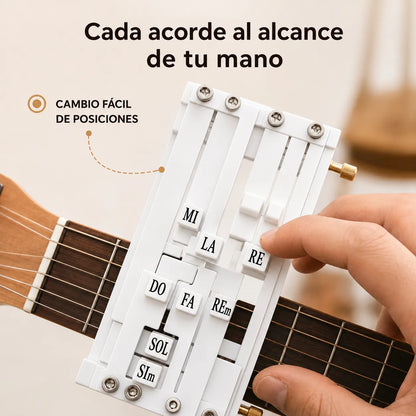 Ayudante de Acordes para Guitarra (15.5x8.8 cm / ABS) 🎵✨