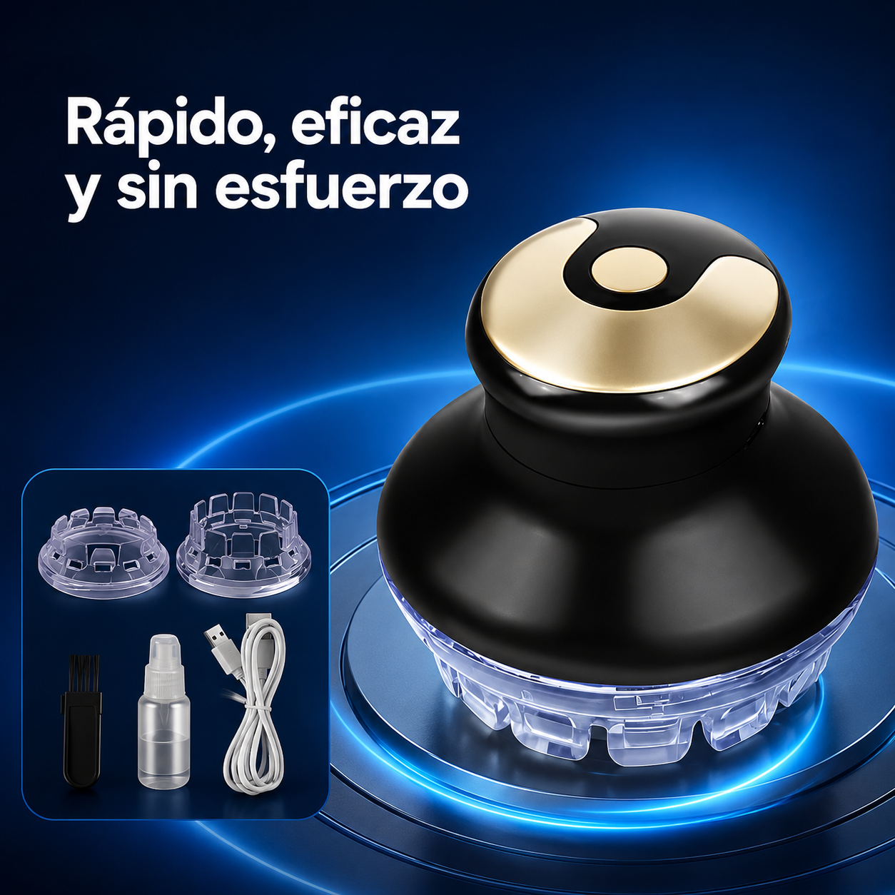 Cortapelos Ergonómico Recargable de Precisión💇🏻‍♀️🧑🏻‍🦱