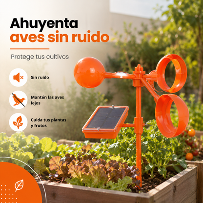 Reflector Repelente de Aves Giratorio 360°🕊️☀️