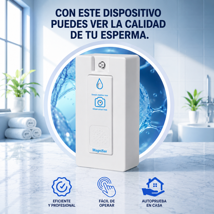 Lupa Médica para detección de motilidad de esperma📱✨