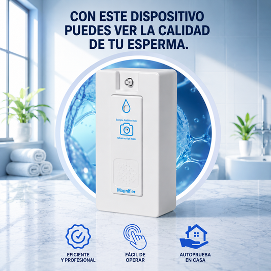 Lupa Médica para detección de motilidad de esperma📱✨