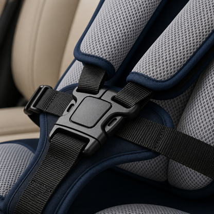 Silla de Coche Portátil y Arnés de Seguridad para Niños🚗✨