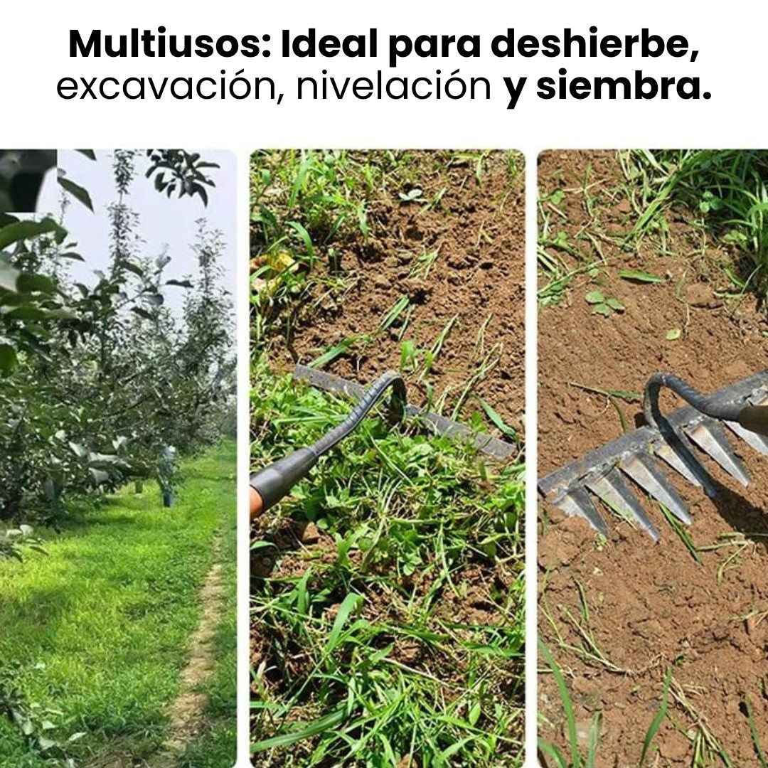 🌿 Herramienta de jardinería multifuncional: Cuidado del suelo