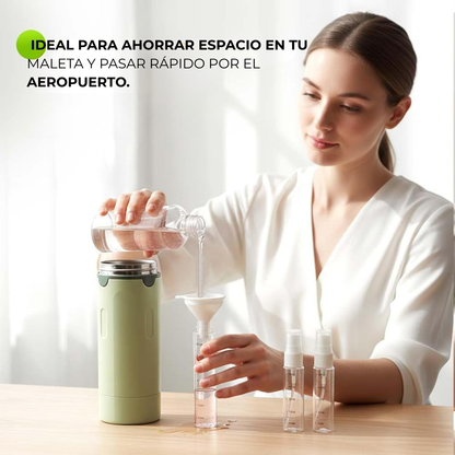 Botellas Dispensadoras de Viaje 4 en 1 de Lujo🧴⭐